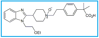 BILASTINE N-OXIDE